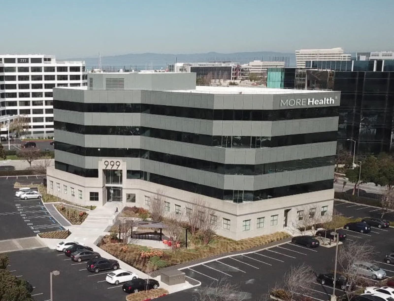 Edificio de la sede de MORE Health en Silicon Valley
